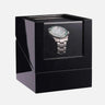 Remontoir Montre Bois Laqué Noir Solo USB