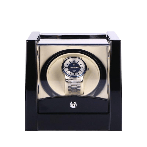 Remontoir Montre Bois Noir 1 Slot