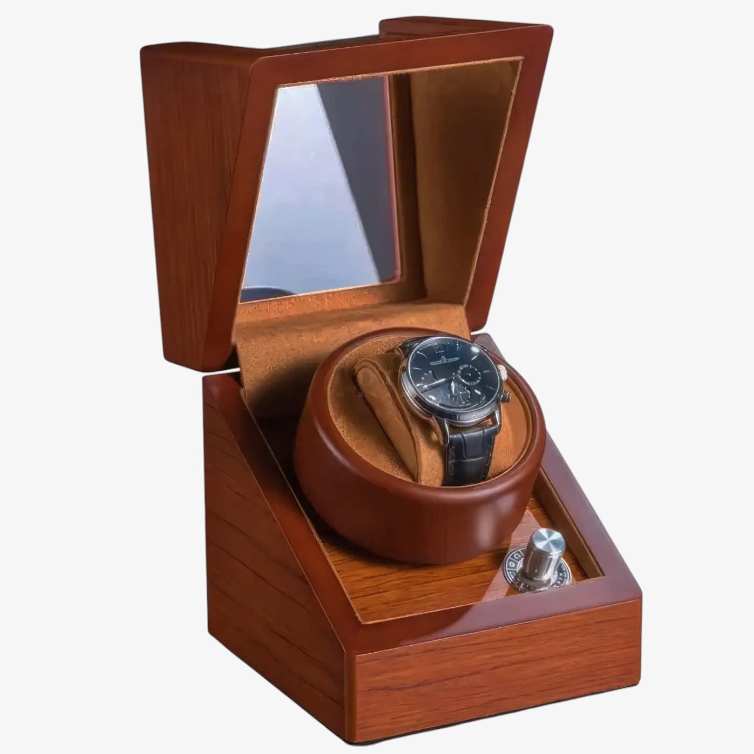 Remontoir 1 Montre Bois Chêne Royal Silencieux