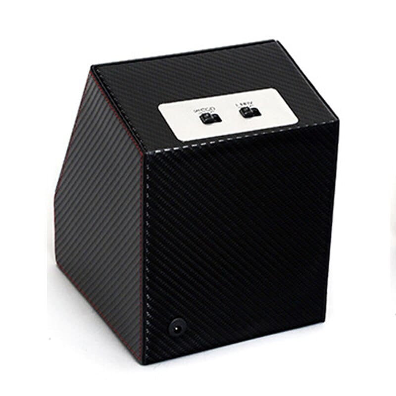 Remontoir Montre Bois Carbone 2 Places Programmable