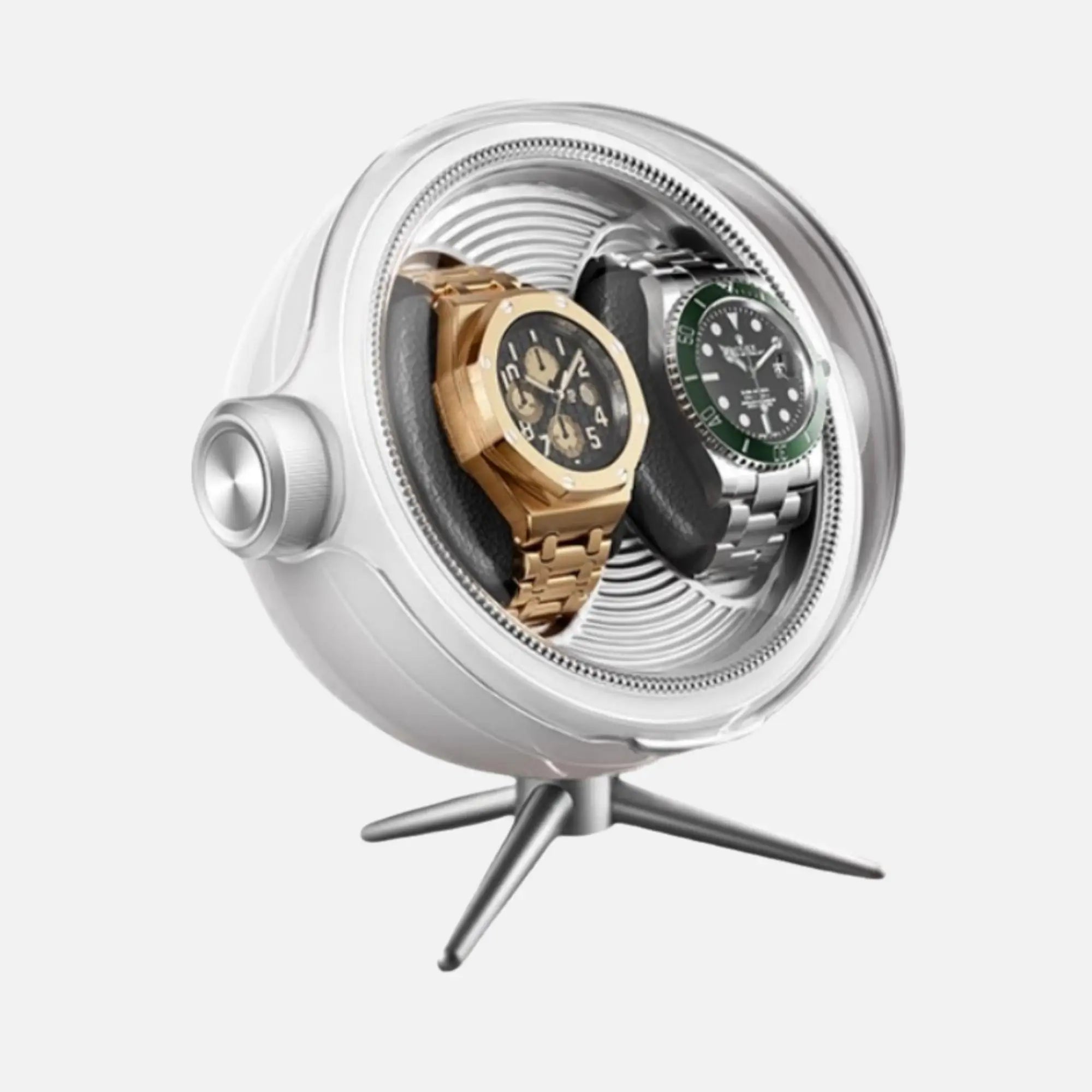 Remontoir Montre Acrylique Cosmos Duo Rotatif 2 Slots
