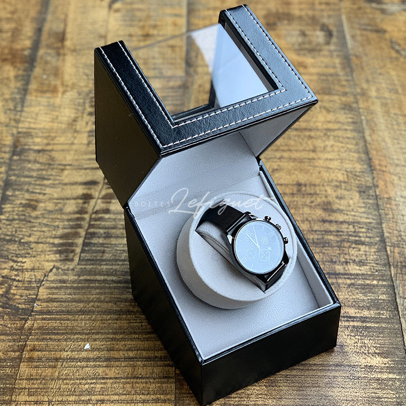 Remontoir Montre Automatique Cuir 1 Slot