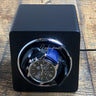 Remontoir Montre Automatique Cuir Noir 1 Place