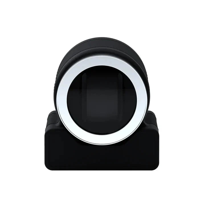 Remontoir Montre Cuir Soft Touch Noir 1 Place