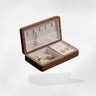 Boîte à Bijoux Bois Acajou Voyage Compact