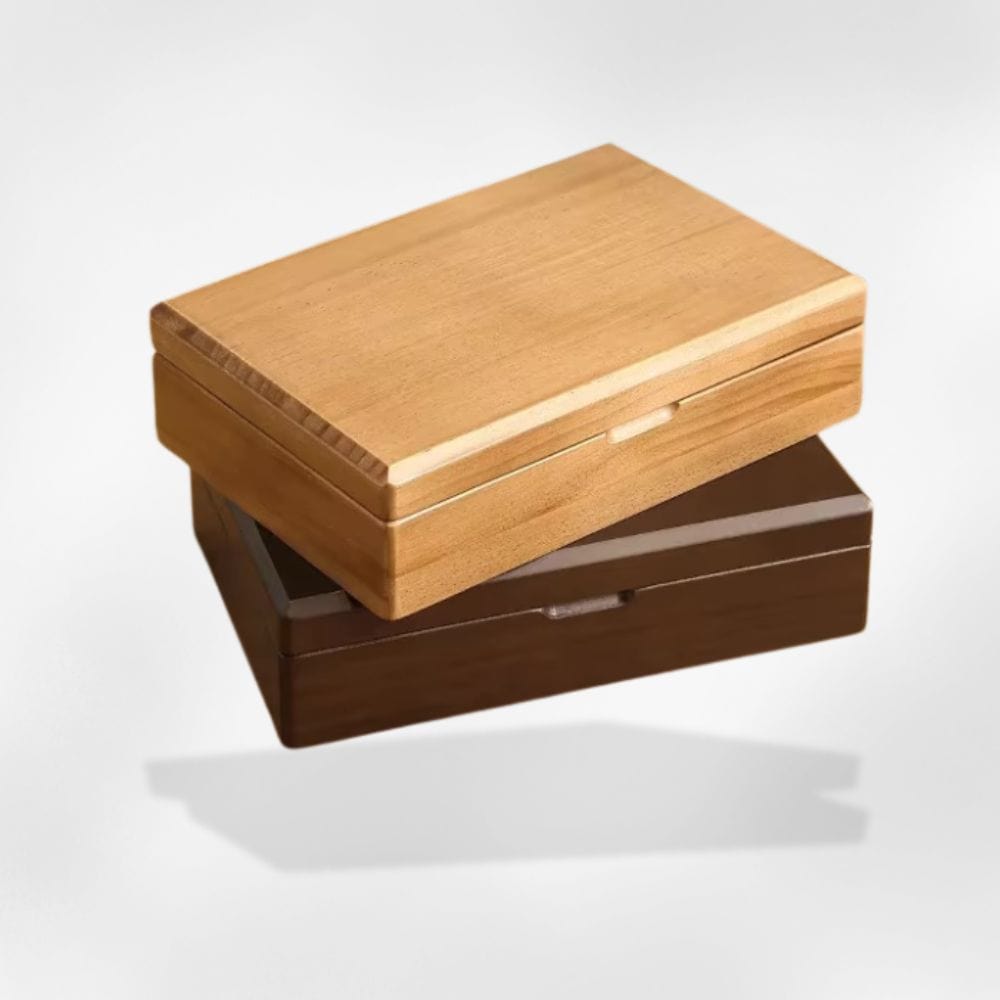 Boîte à Bijoux Bois Compartiments Modulables