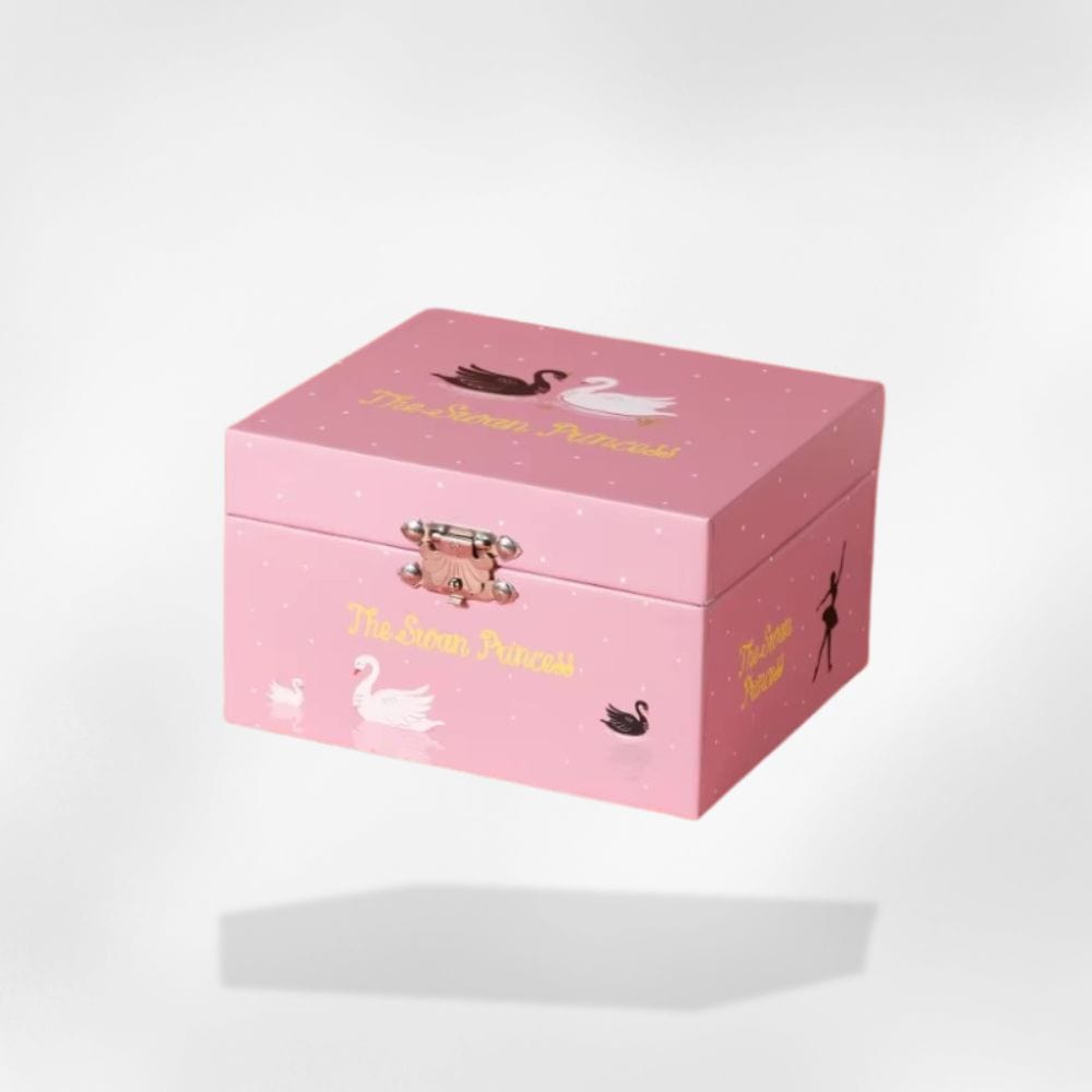 Boîte à Bijoux Bois Musicale Enfant Rose