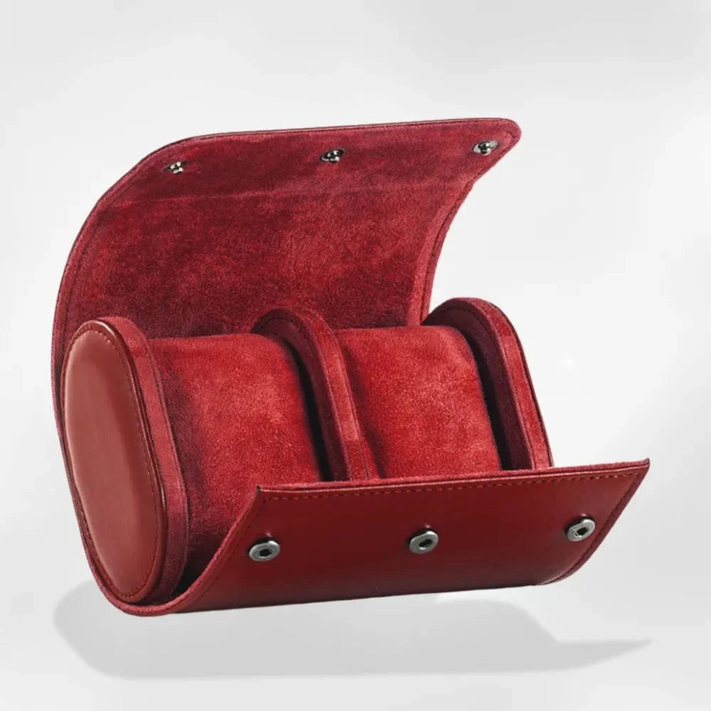 Boîte Montre Voyage Cuir PU 2 ou 3 Places
