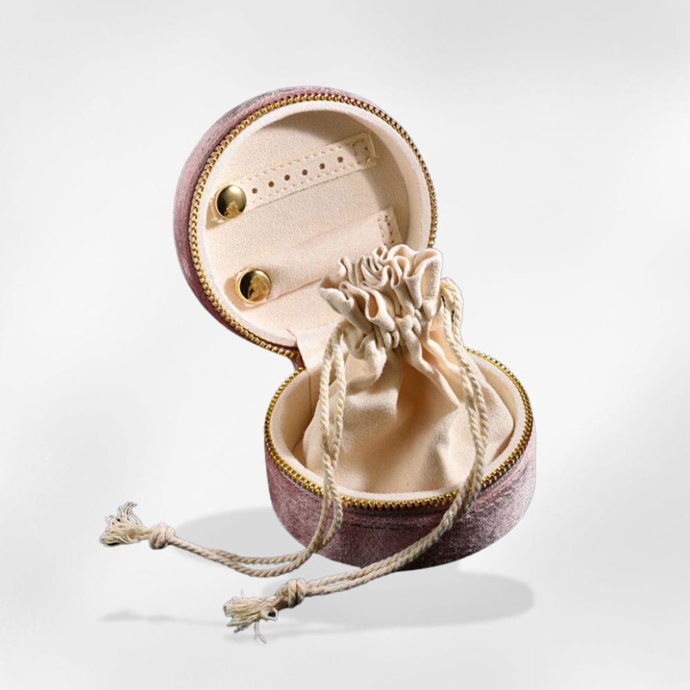 Boîte à Bijoux Velours Originale Violet