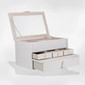 Boîte à Bijoux Cuir Luxe 3 Tiroirs