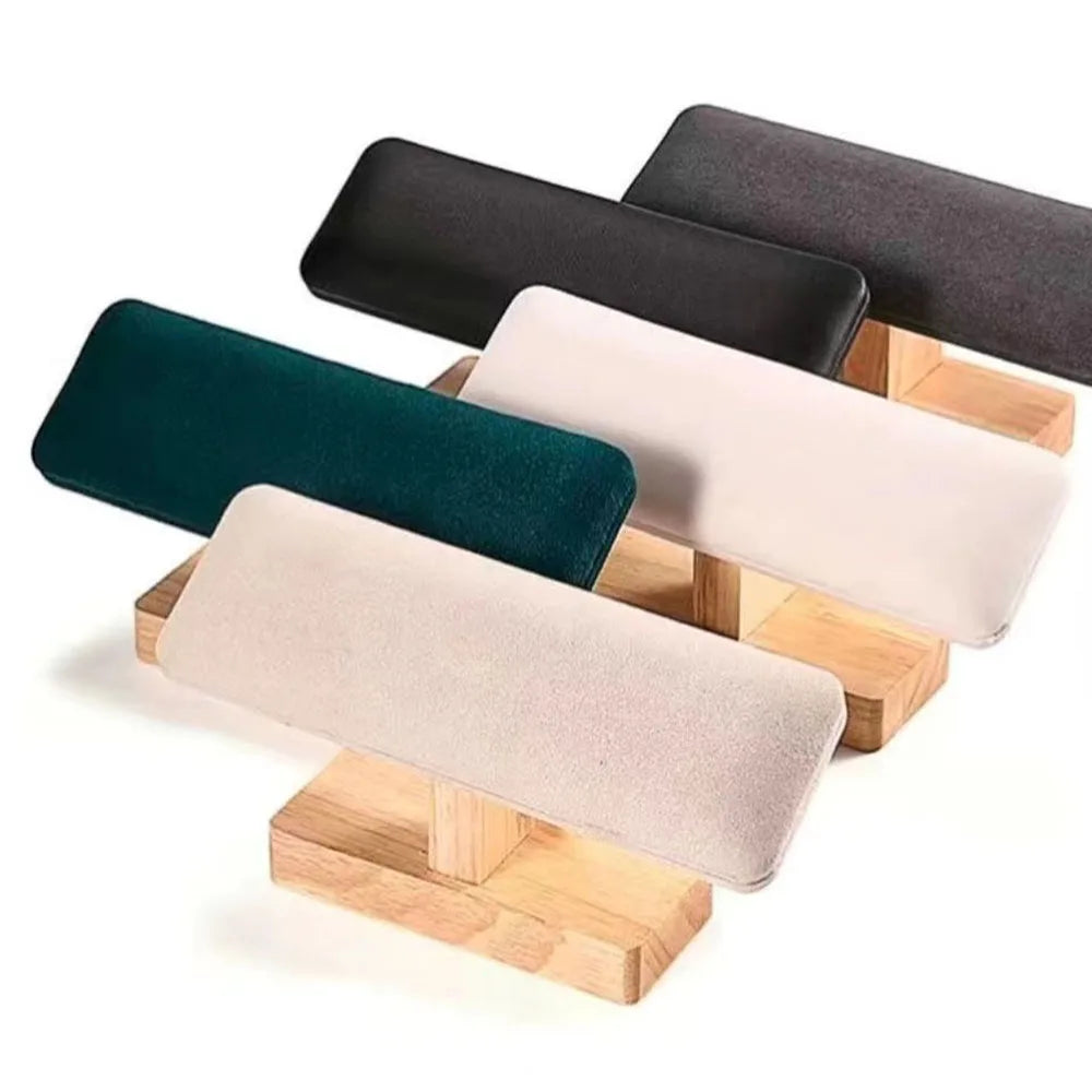 Présentoir Montre Bois Velours Forme T