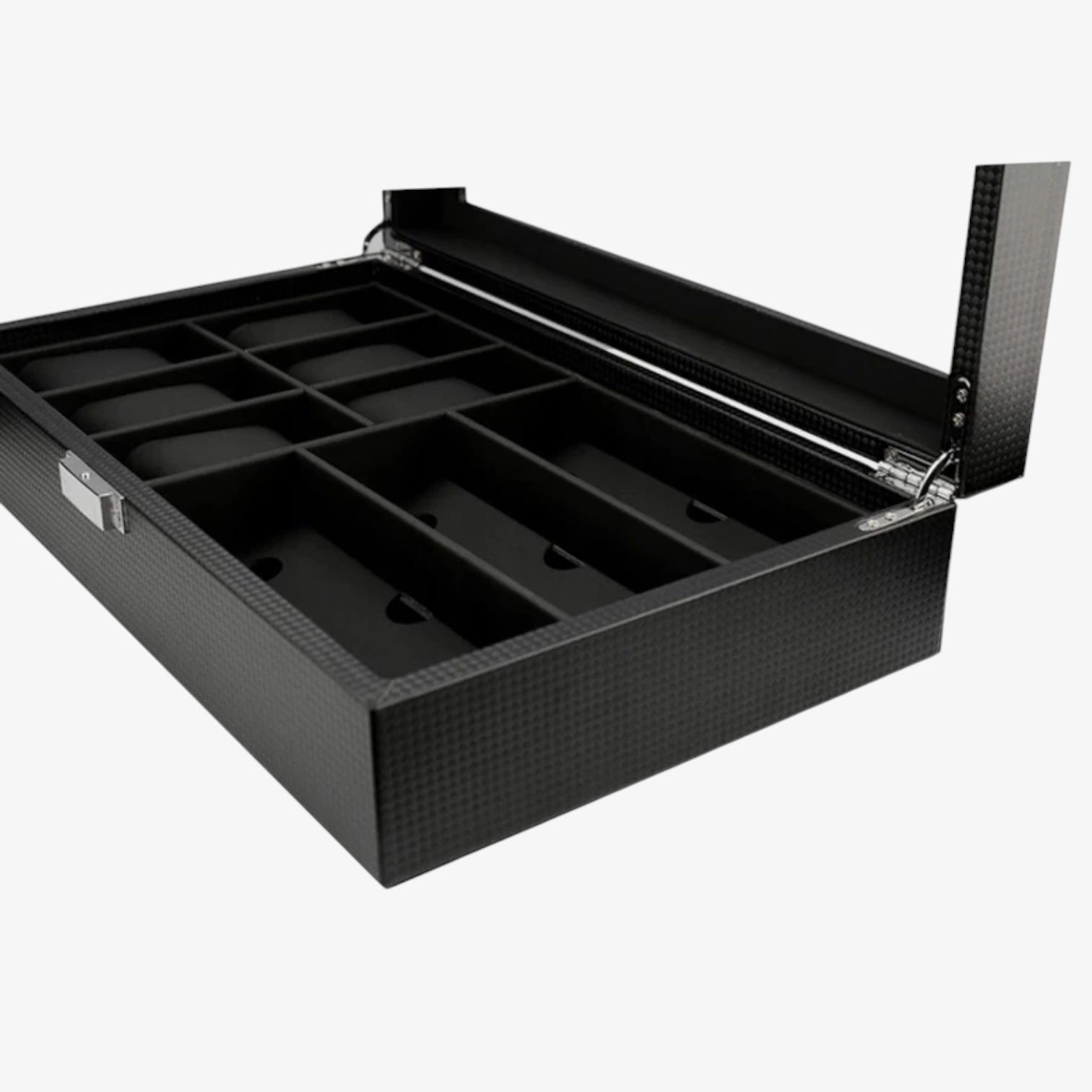 Coffret Montre Carbone 6 Places Routine
