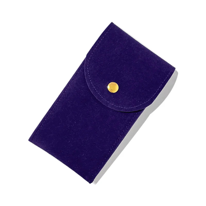 Étui Montre Coton Flanelle Voyage Souple