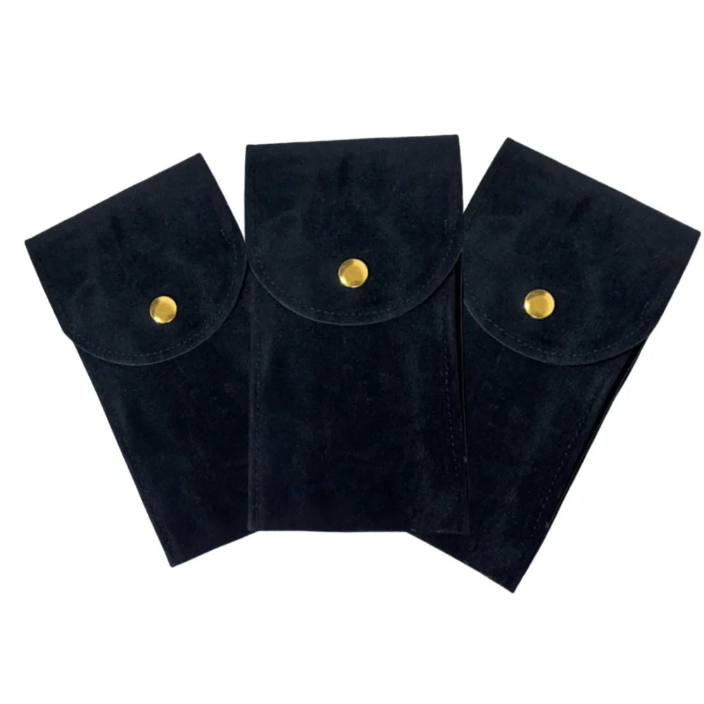 Étui Montre Coton Flanelle Voyage Souple