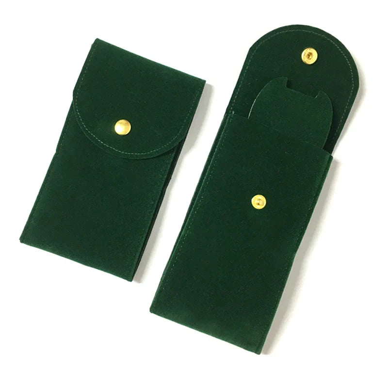 Étui Montre Coton Flanelle Voyage Souple