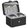Étui Voyage Cuir 2 Montres Compartiment Secret