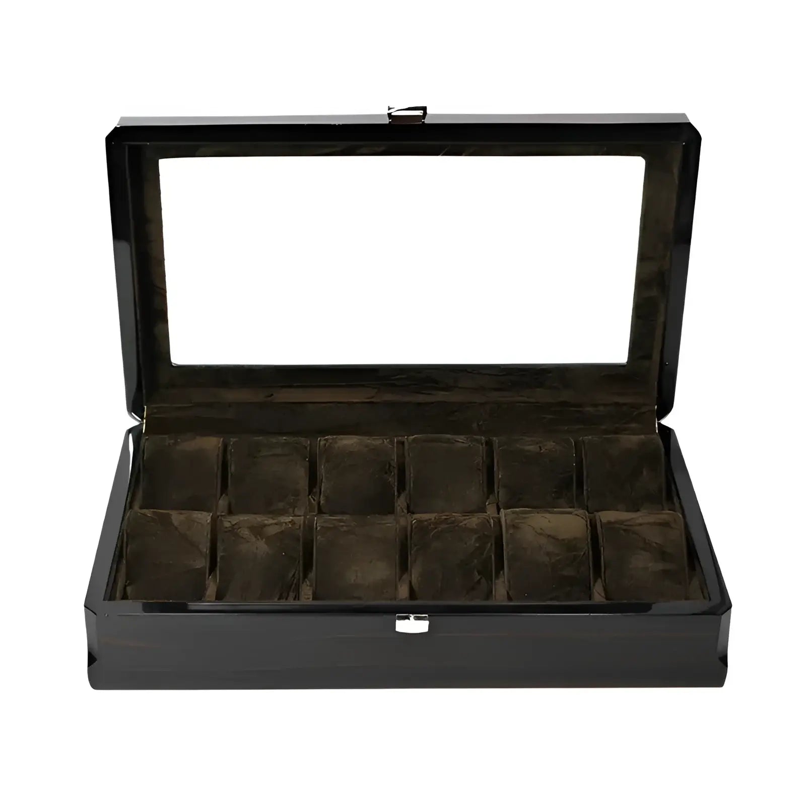 Boîte à Montres Bois Velar 12 Places Noyer Premium