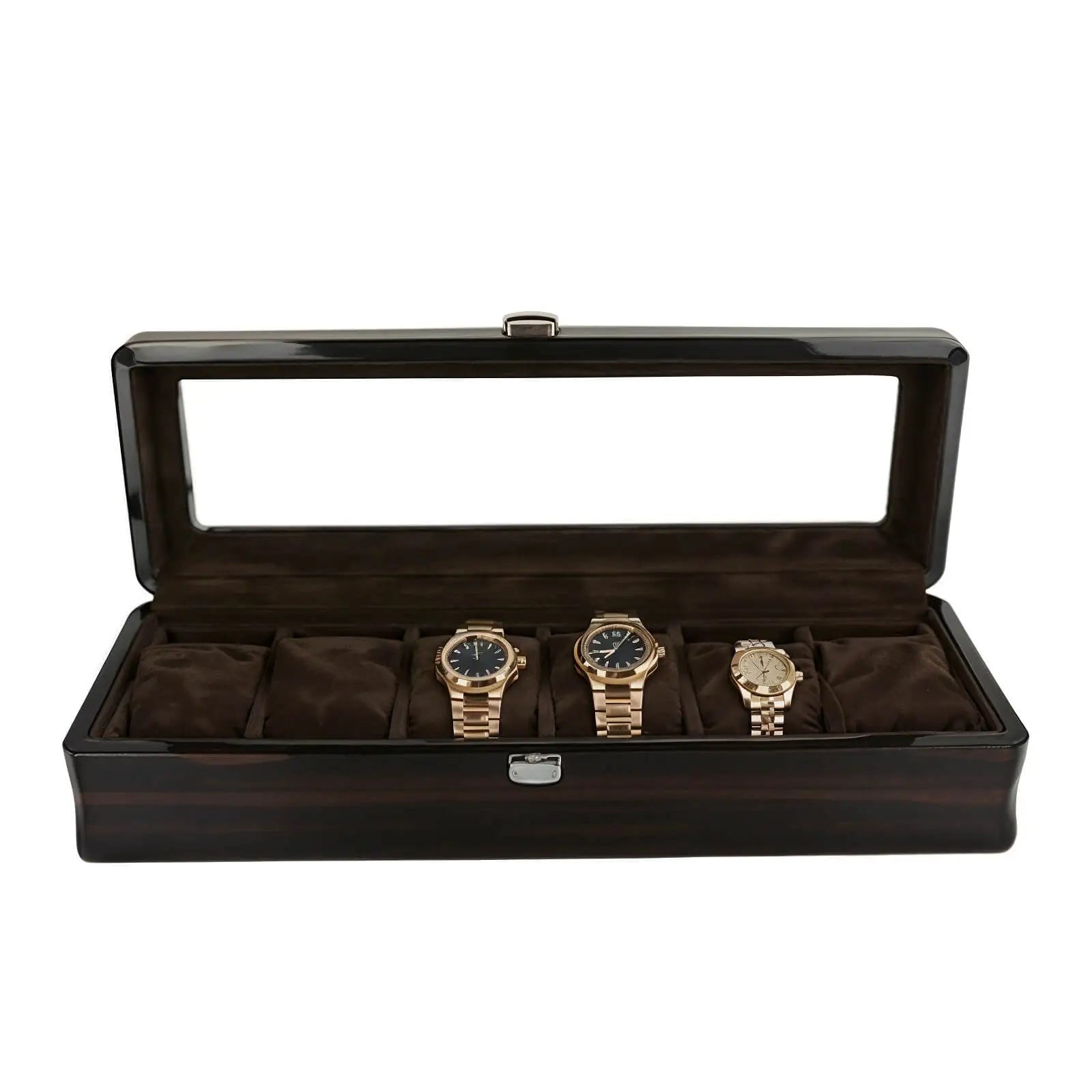 Boîte à Montres Bois Velar 6 Places Velours